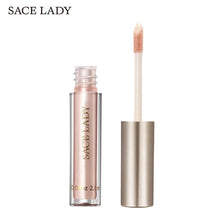 Load image into Gallery viewer, SACE LADY Glitter Lipstick Liquid Makeup Waterproof Metallic Lip Gloss Long Lasting Shimmer Metal Make Up Beauty Sexy Cosmetic