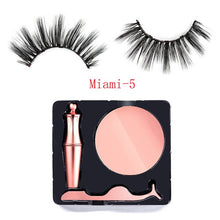 Load image into Gallery viewer, Waterproof EyeLiner Liquid Magnetic Eyeliner Quick dry Eye liner Set Easy To Wear Makeup Cosmetic Rose Gold bottle Eye Liner