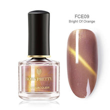 Load image into Gallery viewer, BORN PRETTY 3D Magnetic Glitter Nail Polish 6ml Holographic Chameleon Cat Eye Nail Varnish Nail Lacquer Black Base Needed