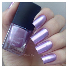 Load image into Gallery viewer, UR SUGAR Mirror Metallic Nail Polish Pink Silver Gold Metal Color Nail Lacquer Mirror Effect Metallic Gorgeous Nail Art Varnish