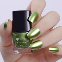 Load image into Gallery viewer, UR SUGAR Mirror Metallic Nail Polish Pink Silver Gold Metal Color Nail Lacquer Mirror Effect Metallic Gorgeous Nail Art Varnish