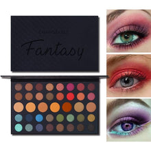 Load image into Gallery viewer, Professional Cosmetics eye shadow Palette Fantasy Matte Sudio makeup pallette Natutral Glitter Pigment eyeshadow James Charles