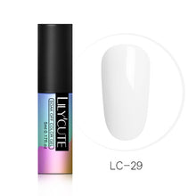 Load image into Gallery viewer, LILYCUTE Series Nail Polish 5ml Purple Red Black Gray Soak Off UV Gel Polish Glue Lacquer Manicure Nail Art Varnish Tool