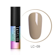 Load image into Gallery viewer, LILYCUTE Series Nail Polish 5ml Purple Red Black Gray Soak Off UV Gel Polish Glue Lacquer Manicure Nail Art Varnish Tool