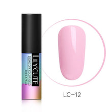 Load image into Gallery viewer, LILYCUTE Series Nail Polish 5ml Purple Red Black Gray Soak Off UV Gel Polish Glue Lacquer Manicure Nail Art Varnish Tool
