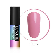 Load image into Gallery viewer, LILYCUTE Series Nail Polish 5ml Purple Red Black Gray Soak Off UV Gel Polish Glue Lacquer Manicure Nail Art Varnish Tool