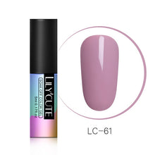 Load image into Gallery viewer, LILYCUTE Series Nail Polish 5ml Purple Red Black Gray Soak Off UV Gel Polish Glue Lacquer Manicure Nail Art Varnish Tool