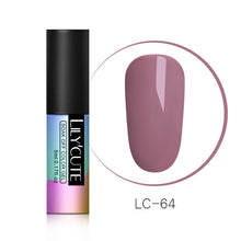 Load image into Gallery viewer, LILYCUTE Series Nail Polish 5ml Purple Red Black Gray Soak Off UV Gel Polish Glue Lacquer Manicure Nail Art Varnish Tool