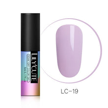 Load image into Gallery viewer, LILYCUTE Series Nail Polish 5ml Purple Red Black Gray Soak Off UV Gel Polish Glue Lacquer Manicure Nail Art Varnish Tool