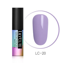 Load image into Gallery viewer, LILYCUTE Series Nail Polish 5ml Purple Red Black Gray Soak Off UV Gel Polish Glue Lacquer Manicure Nail Art Varnish Tool