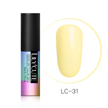 Load image into Gallery viewer, LILYCUTE Series Nail Polish 5ml Purple Red Black Gray Soak Off UV Gel Polish Glue Lacquer Manicure Nail Art Varnish Tool