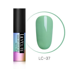 Load image into Gallery viewer, LILYCUTE Series Nail Polish 5ml Purple Red Black Gray Soak Off UV Gel Polish Glue Lacquer Manicure Nail Art Varnish Tool