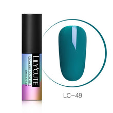 Load image into Gallery viewer, LILYCUTE Series Nail Polish 5ml Purple Red Black Gray Soak Off UV Gel Polish Glue Lacquer Manicure Nail Art Varnish Tool