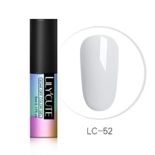 Load image into Gallery viewer, LILYCUTE Series Nail Polish 5ml Purple Red Black Gray Soak Off UV Gel Polish Glue Lacquer Manicure Nail Art Varnish Tool