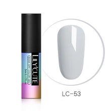 Load image into Gallery viewer, LILYCUTE Series Nail Polish 5ml Purple Red Black Gray Soak Off UV Gel Polish Glue Lacquer Manicure Nail Art Varnish Tool