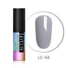 Load image into Gallery viewer, LILYCUTE Series Nail Polish 5ml Purple Red Black Gray Soak Off UV Gel Polish Glue Lacquer Manicure Nail Art Varnish Tool