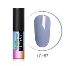 Load image into Gallery viewer, LILYCUTE Series Nail Polish 5ml Purple Red Black Gray Soak Off UV Gel Polish Glue Lacquer Manicure Nail Art Varnish Tool