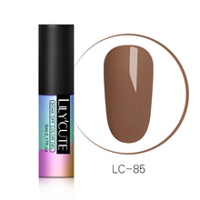 Load image into Gallery viewer, LILYCUTE Series Nail Polish 5ml Purple Red Black Gray Soak Off UV Gel Polish Glue Lacquer Manicure Nail Art Varnish Tool