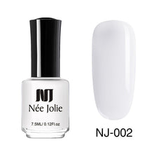 Load image into Gallery viewer, NEE JOLIE Nail Polish Coffee Gray Red Series Nail Varnich Pure Nail Color Nail Art Polish Lacquer Decoration 7.5ml 3.5ml