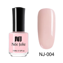 Load image into Gallery viewer, NEE JOLIE Nail Polish Coffee Gray Red Series Nail Varnich Pure Nail Color Nail Art Polish Lacquer Decoration 7.5ml 3.5ml