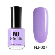 Load image into Gallery viewer, NEE JOLIE Nail Polish Coffee Gray Red Series Nail Varnich Pure Nail Color Nail Art Polish Lacquer Decoration 7.5ml 3.5ml