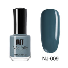Load image into Gallery viewer, NEE JOLIE Nail Polish Coffee Gray Red Series Nail Varnich Pure Nail Color Nail Art Polish Lacquer Decoration 7.5ml 3.5ml