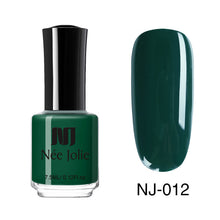 Load image into Gallery viewer, NEE JOLIE Nail Polish Coffee Gray Red Series Nail Varnich Pure Nail Color Nail Art Polish Lacquer Decoration 7.5ml 3.5ml