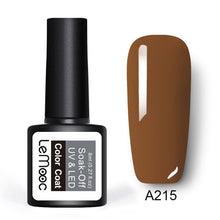 Load image into Gallery viewer, LEMOOC 8ml Color Nail Gel Polish 50 Colors Soak Off LED UV Gel Pumpkin Color Nail Varnish Long Lasting Nail Art Lacquer