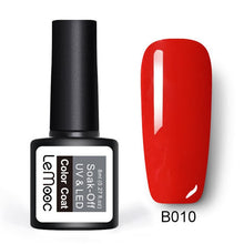 Load image into Gallery viewer, LEMOOC 8ml Color Nail Gel Polish 50 Colors Soak Off LED UV Gel Pumpkin Color Nail Varnish Long Lasting Nail Art Lacquer