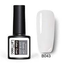Load image into Gallery viewer, LEMOOC 8ml Color Nail Gel Polish 50 Colors Soak Off LED UV Gel Pumpkin Color Nail Varnish Long Lasting Nail Art Lacquer
