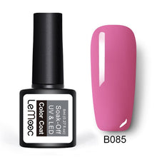 Load image into Gallery viewer, LEMOOC 8ml Color Nail Gel Polish 50 Colors Soak Off LED UV Gel Pumpkin Color Nail Varnish Long Lasting Nail Art Lacquer
