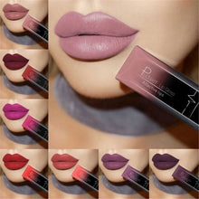 Load image into Gallery viewer, Hot Sales Waterproof Nude Matte Velvet Glossy Lip Gloss Lipstick Lip Balm Sexy Red Lip Tint 21 Colors Women Fashion Makeup Gift