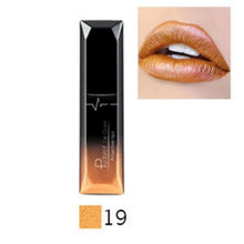 Load image into Gallery viewer, Hot Sales Waterproof Nude Matte Velvet Glossy Lip Gloss Lipstick Lip Balm Sexy Red Lip Tint 21 Colors Women Fashion Makeup Gift