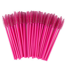 Load image into Gallery viewer, zwellbe New Good Quality Disposable 50 Pcs/Pack Eyelash Eye Lash Makeup Brush Mini Mascara Wands Brush Eyelash Extension Tool