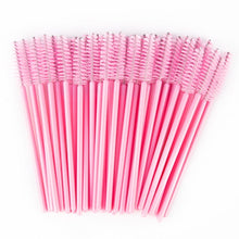 Load image into Gallery viewer, zwellbe New Good Quality Disposable 50 Pcs/Pack Eyelash Eye Lash Makeup Brush Mini Mascara Wands Brush Eyelash Extension Tool