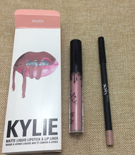 Load image into Gallery viewer, 2018 hot new KYLIE matte lipstick+lips pencil makeup lasting waterproof liquid lip gloss kilie lipstick kyliejenner lip
