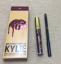 Load image into Gallery viewer, 2018 hot new KYLIE matte lipstick+lips pencil makeup lasting waterproof liquid lip gloss kilie lipstick kyliejenner lip
