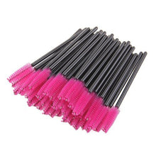 Load image into Gallery viewer, 50Pcs Eyelash Brushes Makeup Brushes Disposable Mascara Wands Applicator Spoolers Eye Lashes Cosmetic Brush Makeup Tools
