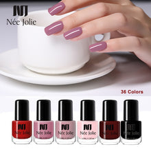 Load image into Gallery viewer, NEE JOLIE 3.5ml Nail Polish 66 Colors Fast Dry Shining Holographic Chameleon Nail Lacquid Summer Rose Gold Glitter Lacquer
