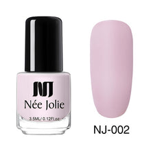 Load image into Gallery viewer, NEE JOLIE 3.5ml Black White Color Nail Polish Chameleon Effect Nail Art Lacquer Pearl Matte Nail Varnish Manicure for Nail Art
