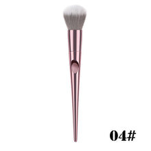 Load image into Gallery viewer, Radiation fashion makeup brush 1pcs aluminum tube foundation blush eye shadow eyebrow Cosmetic lip brush Pinceau maquillage
