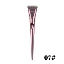 Load image into Gallery viewer, Radiation fashion makeup brush 1pcs aluminum tube foundation blush eye shadow eyebrow Cosmetic lip brush Pinceau maquillage
