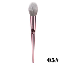 Load image into Gallery viewer, Radiation fashion makeup brush 1pcs aluminum tube foundation blush eye shadow eyebrow Cosmetic lip brush Pinceau maquillage
