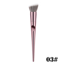 Load image into Gallery viewer, Radiation fashion makeup brush 1pcs aluminum tube foundation blush eye shadow eyebrow Cosmetic lip brush Pinceau maquillage
