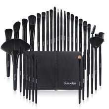 Load image into Gallery viewer, 32Pcs Makeup brushes Sets With Bag Eye shadow Eyebrow highlighter Brush Kits Cosmetic Foundation brushes pincel maquiagem
