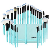 Load image into Gallery viewer, 32Pcs Makeup brushes Sets With Bag Eye shadow Eyebrow highlighter Brush Kits Cosmetic Foundation brushes pincel maquiagem
