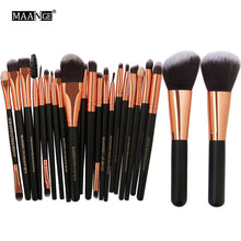 Load image into Gallery viewer, MAANGE 22 PCS Small Floral Cheap Makeup Brush Full Set of Multifunction Brush Combination Tools Kit Hot Maquiagem
