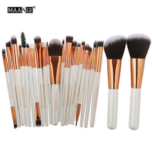 Load image into Gallery viewer, MAANGE 22 PCS Small Floral Cheap Makeup Brush Full Set of Multifunction Brush Combination Tools Kit Hot Maquiagem
