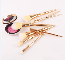 Load image into Gallery viewer, 7/12pcs Pearl Makeup Brush Rainbow Brush Blush Powder Foundation Beauty Tools Contour Brush Make up Brush
