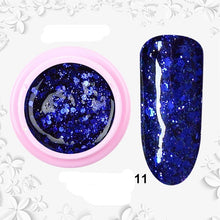 Load image into Gallery viewer, 8ml nail glitter Sequins powder uv gel polish hybrid semi permanent soak off led nail gel varnish long lasting nail Lacquer
